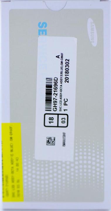 Image du produit Samsung Pièce détachée - LCD + cadre G960F Galaxy S9 (Écran)