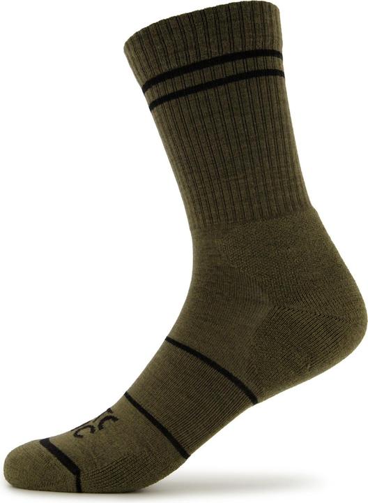 Stoic Merino Crew Tech Rib Stripes Socks