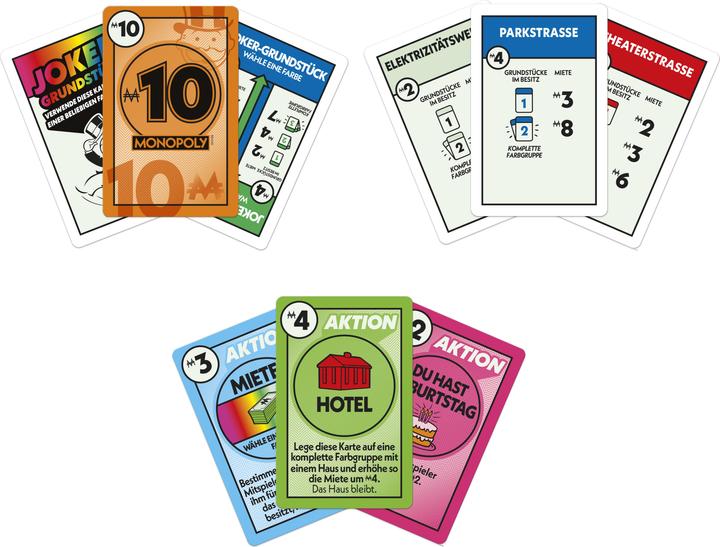 Actual product image Monopoly Deal Refresh (German)