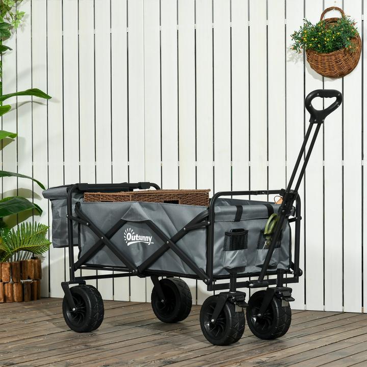 Produktbild Outsunny Bollerwagen mit Kühltasche