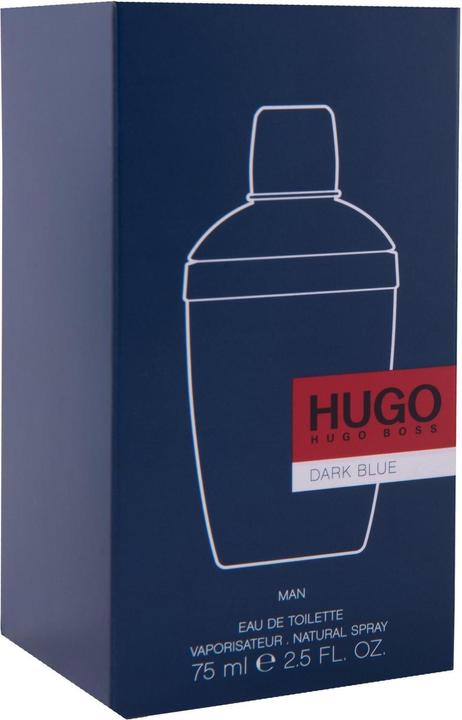 Actual product image HUGO Dark Blue (Eau de toilette, 75 ml)