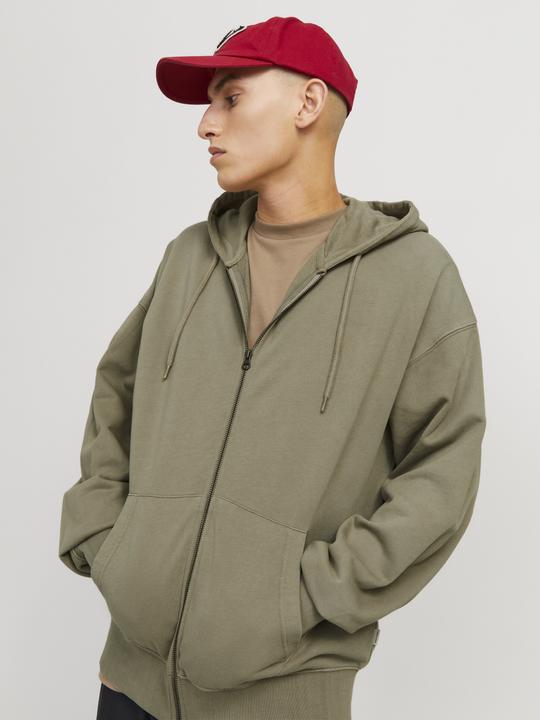 Produktbild Jack & Jones Jjecharge Faded Sweat Zip Hood Noos (XXL)