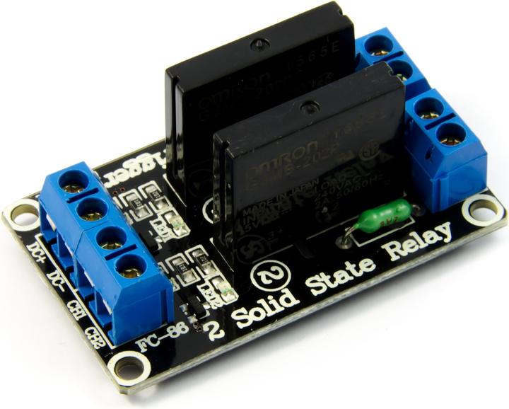 Produktbild Purecrea 2-Kanal Solid State Relais Modul 5V