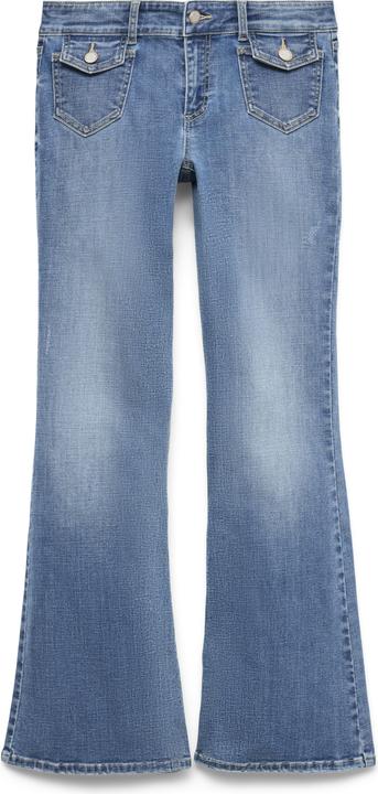 Vero Moda VMJEAN Niedrige Taille Ausgestellt Jeans Ausgestellt (32)