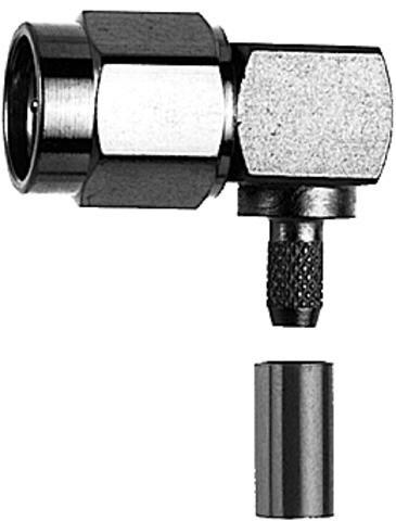 Immagine prodotto Telegärtner Connettore SMA inverso, angolato 50 Ohm J01150R0031 1 pz.