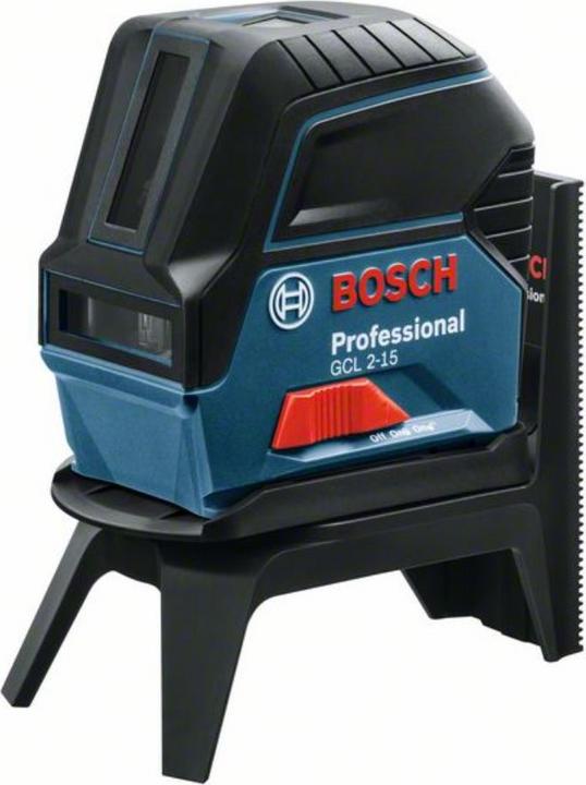 Handwerkerkoffer, Drehhalterung RM 1 Professional (0 601 092 600), Deckenklemme, Laserzieltafel, 3x 1,5 V-LR6-Batterie (AA)