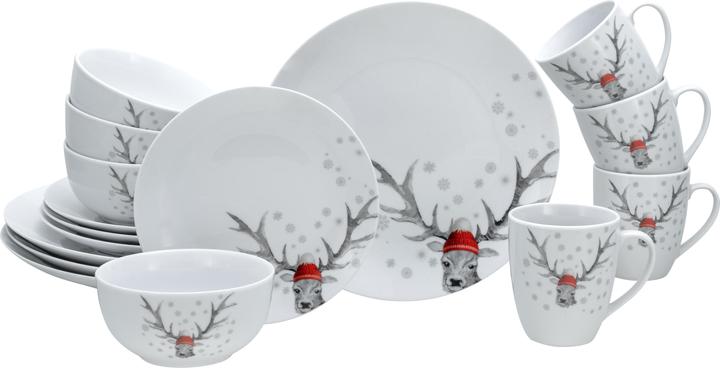 CreaTable Hirsch (16 Stück)