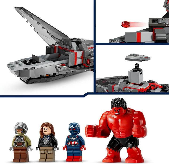Immagine prodotto LEGO Showdown zwischen Captain America und Red Hulk (76292, LEGO Marvel)