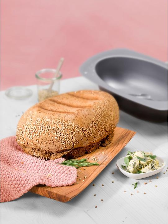 Productafbeelding Kaiser Inspiration Broodbakblik ovaal 32cm Broodblik voor 750g broden Broodblik