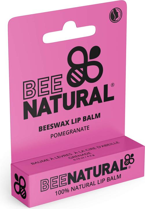 Actual product image Bee Natural Lip Balm Pomeg, 4.2 g STI