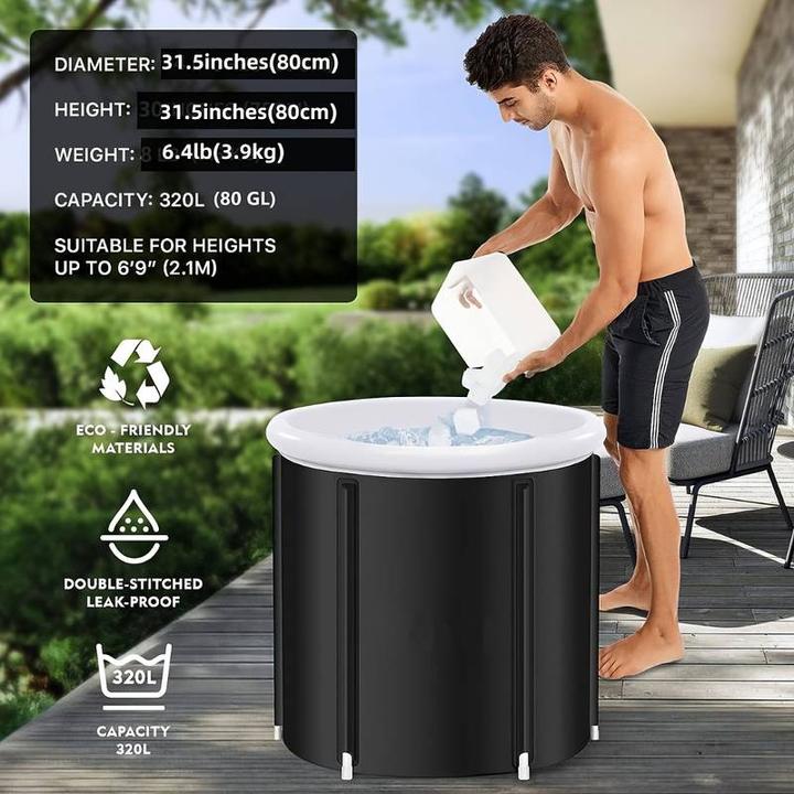 Produktbild PhoneLook Eis-Bad (320 l, 80 cm, 80 cm)