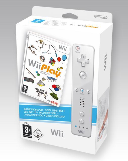 Actual product image Nintendo Wii Remote Controller incl. Wii Play (Wii)