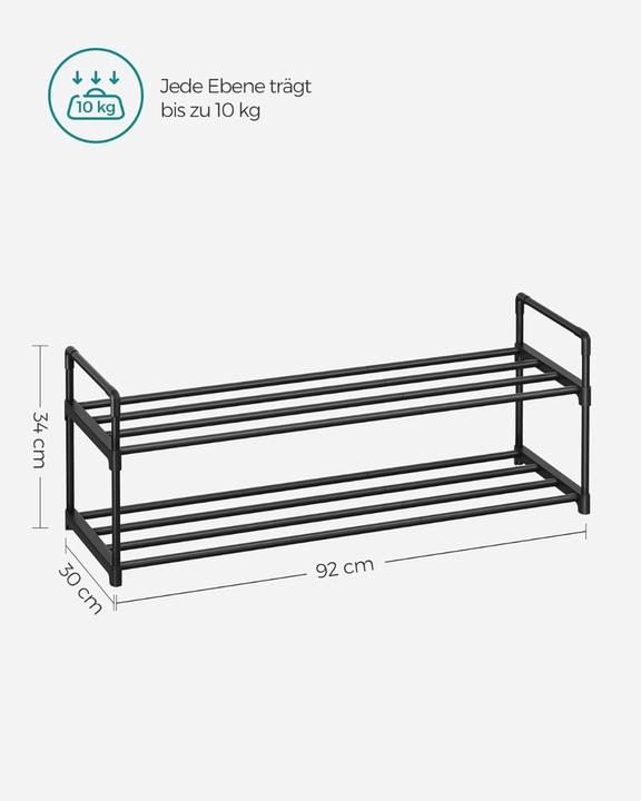 Produktbild Songmics Schuhregal (92 x 30 x 34 cm)