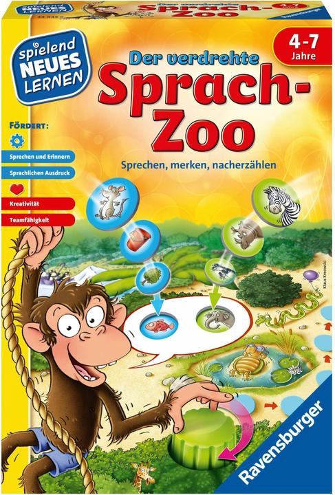 Actual product image Ravensburger The twisted language zoo (German)