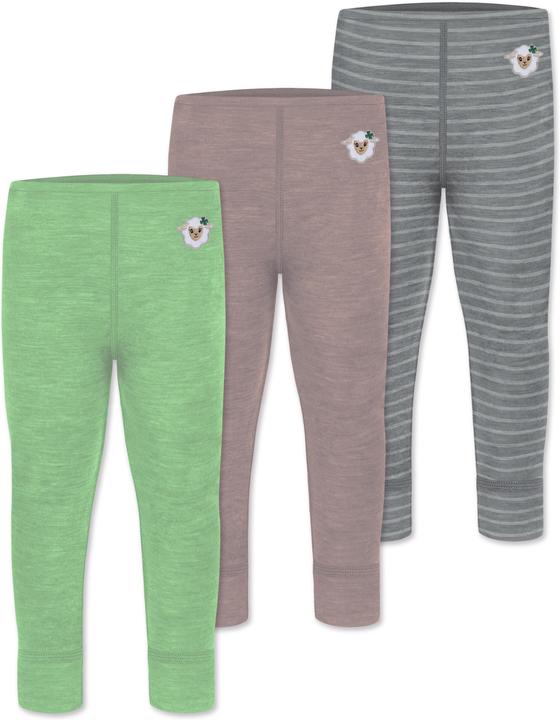 Normani 3er Pack Baby Merino Hose Unterhose „Tihoi" - 9509