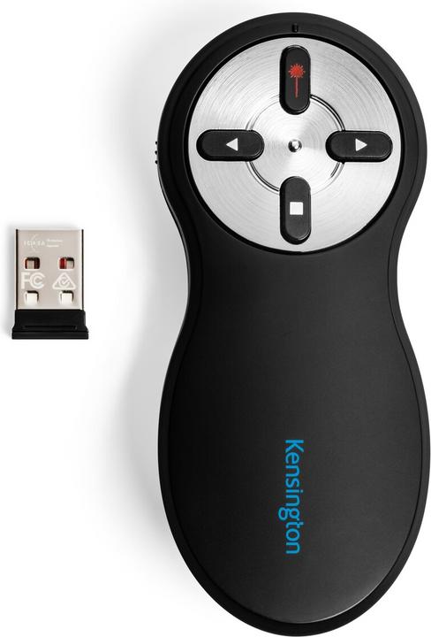 Wireless presenter with red laser