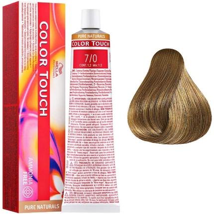 Image du produit Wella Couleur permanente des cheveux Touch 7/0 60ml (7/0)