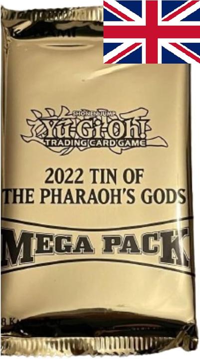 Actual product image Yu-Gi-Oh Tin Of The Pharao'S Gods Mp22 – Booster (German, Booster Pack)