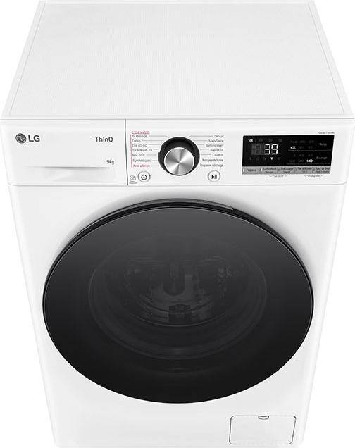 Produktbild LG LAVE-LINGE FRONTAL F94R76WHST 9KG 1400T DIRECT DRIVE (9 kg, Links)