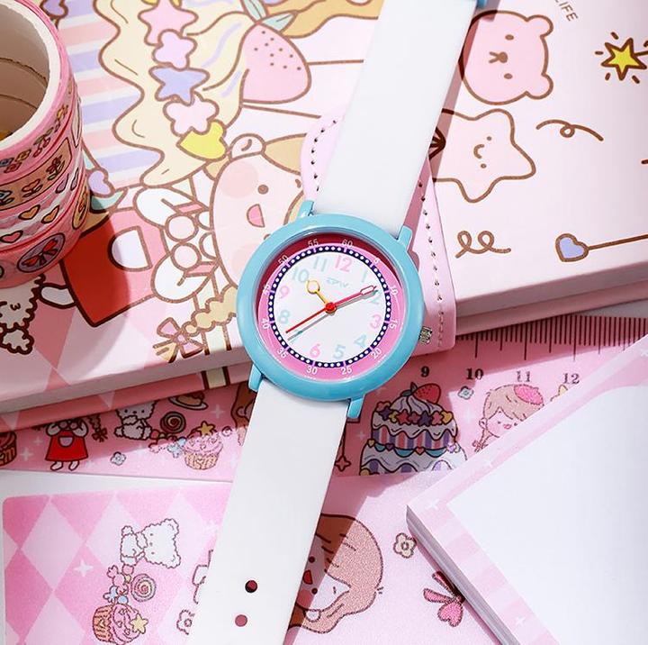 Produktbild VR Shinecon Kinderuhr Modell Flex, Weiss