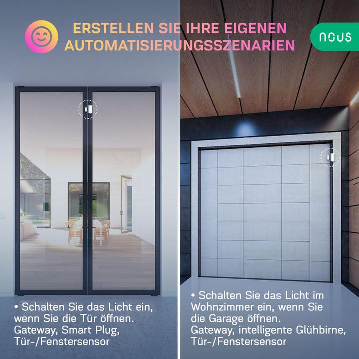 Image du produit Nous Capteur Smart Door & Window E3 ZigBee