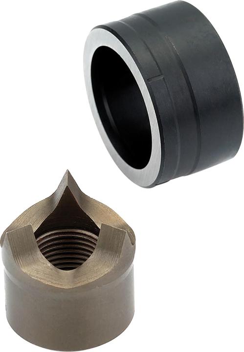 Actual product image Cimco CIM 132708 Screw punch diamond VA, M40 hole-D40,5mm, Gr19x75mm, pilot hole-D20,4m