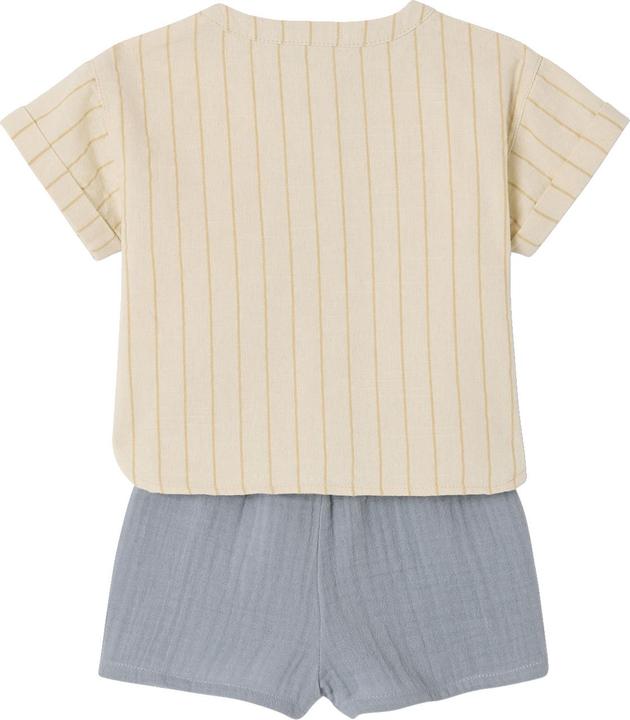 Produktbild Vertbaudet Baby-Set: Hemd in Leinenoptik & Shorts (86)