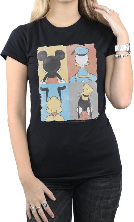Immagine prodotto Disney Mickey Mouse Four Backs Maglietta Donna (L)