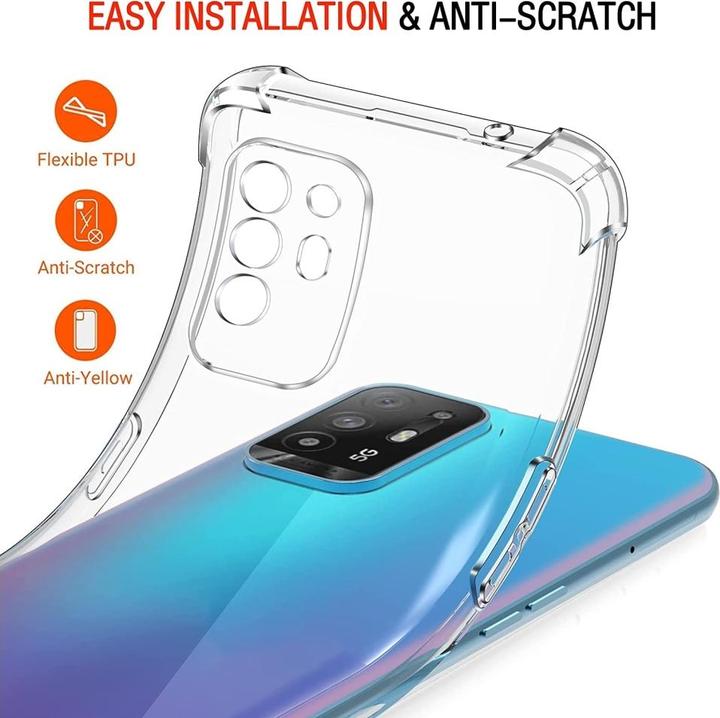 Image du produit Screenguard Oppo A94 5G Housse Crystal Soft Airbag Bumper (Oppo A94 5G)