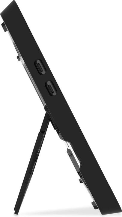 Immagine prodotto STM Custodia a conchiglia Microsoft Surface Pro 9 nera/trasparente (Penna di superficie)