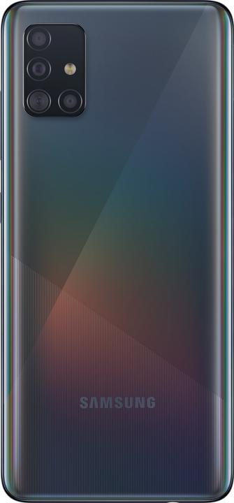 Produktbild jusit Galaxy A51 (128 GB, Black, 6.50", 48 Mpx, B / Sehr gut)