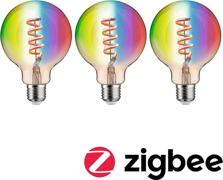 Immagine prodotto Paulmann Filamento Globe Zigbee (E27, 0.60 W, 470 lm, 1 x, G)