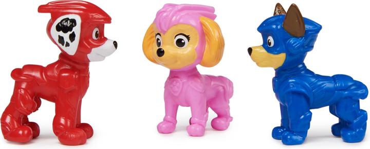 Produktbild Spin Master Paw Patrol: Der Mighty Kinofilm, 3-teiliges Pup Squad-Figuren Geschenkset, Mighty Pups Chase-, Skye-