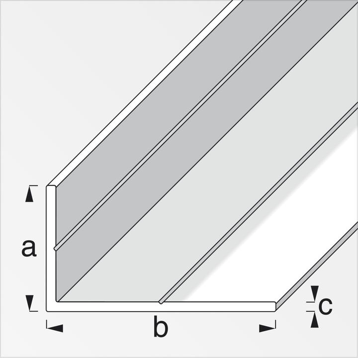 Produktbild Alfer Winkelprofil PVC 1m