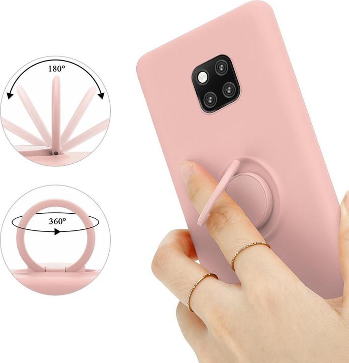 Image du produit Cadorabo TPU Liquid Ring Silicone Case Cover (Mate 20 Pro)