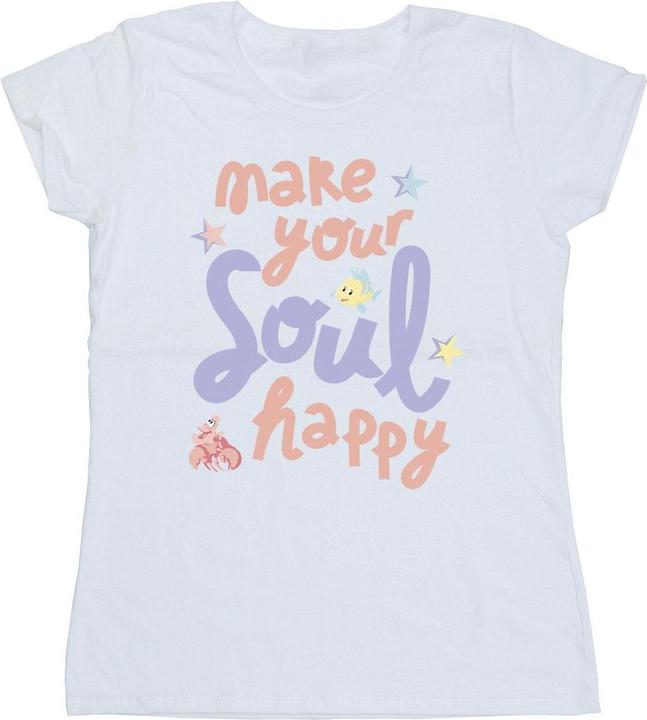 Immagine prodotto Disney The Little Mermaid Happy Maglietta Donna (L)