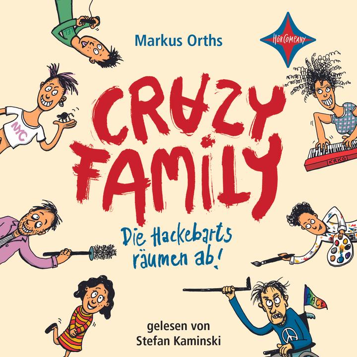 Crazy Family - The Hackebarts Clean Up (Markus Orths, German)