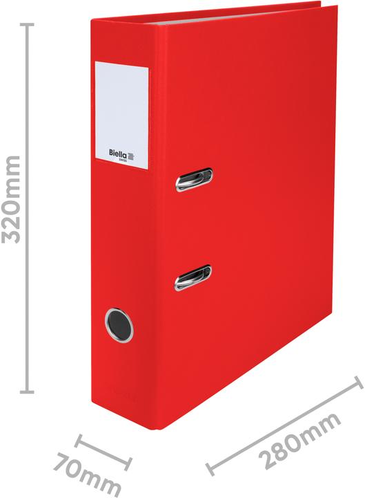 Actual product image Biella Plasticolor (A4, 70 mm, 1 Piece)