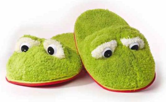 Inwolino Hausschuhe Frosch Gr. 41-43 (41, 42, 43)