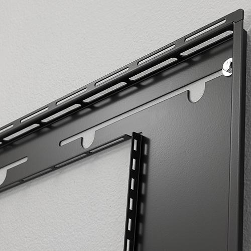 Image du produit Chief LW Series Impact On-Wall Kiosk - Portrait - Boîtier pour écran LCD - verrouillé
