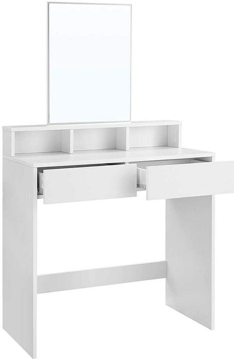 Image du produit Vasagle Schminktisch 80 x 40 x 140 cm, Weiss (80 x 40 x 140 cm)