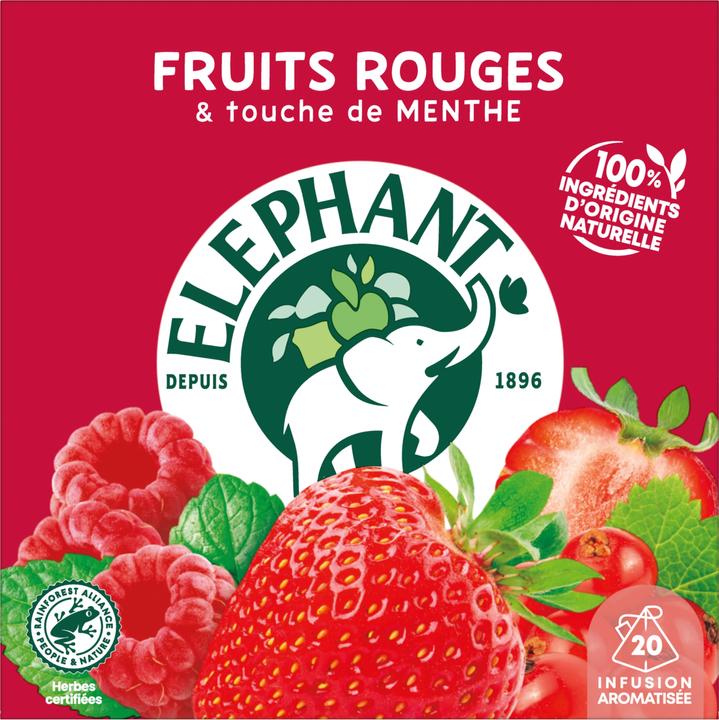 Image du produit Elephant Infusion Fruits Rouges (48 g)