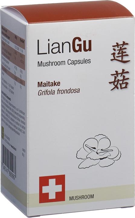 Lian Maitake Pilz Kapseln 1 (180 Stück, Kapseln, 147 g)