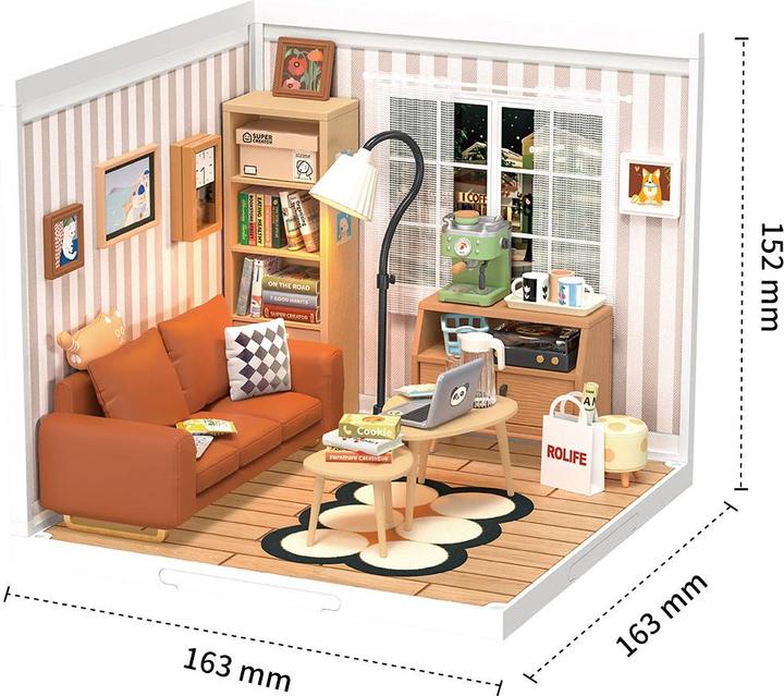 Image du produit Rolife Salon Cozy Living Diorama