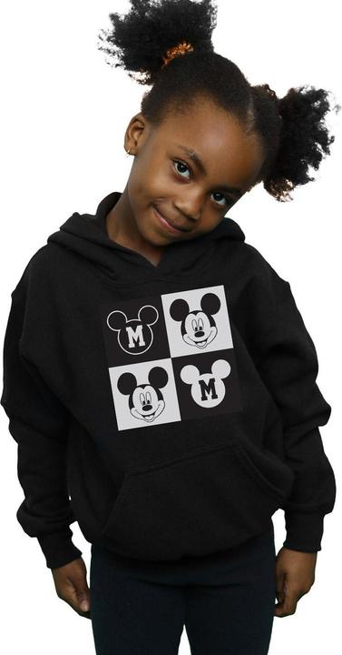 Produktbild Disney Mickey Mouse Smiling Squares Kapuzenpullover Mädchen (140, 146)