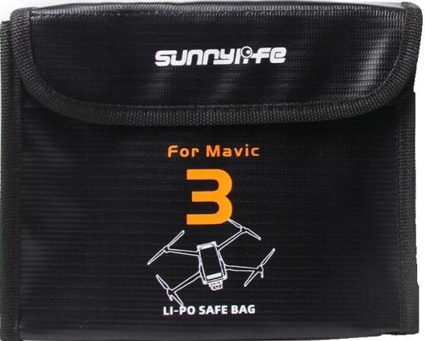 Actual product image Sunnylife Holster Pouch Case Dji Mavic 3 Flame Retardant/For 3 Batteries/M3-dc106-3 (Drone case, DJI Mavic 3)