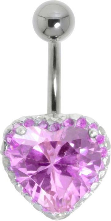 Produktbild Bijouteria Bauchpiercing (Edelstahl, Silber 925, Kristall)