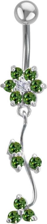 Immagine prodotto Bijouteria Piercing ventre (Acciaio inossidabile, Argento 925, Zirconia)