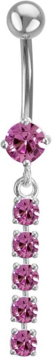Produktbild Bijouteria Bauchpiercing (Edelstahl, Silber 925, Zirkonia)