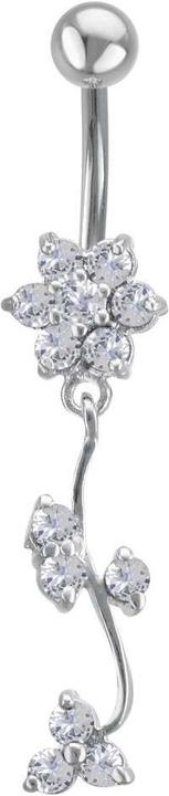 Produktbild Bijouteria Bauchpiercing (Edelstahl, Silber 925, Zirkonia)